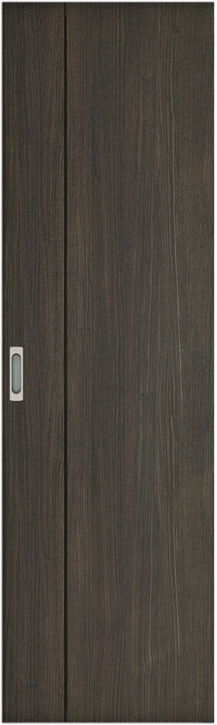 リビングドア　ハピア　引戸・片引　扉　Ｂ１デザイン　６５４幅　２０００高　〈ダルブラウン〉　左右兼用　錠なし　ラクラクローズ付