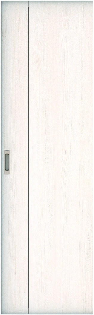 リビングドア　ハピア　引戸・片引　扉　Ｂ１デザイン　５９４幅　２０００高　〈ネオホワイト〉　左右兼用　錠なし　ラクラクローズ付