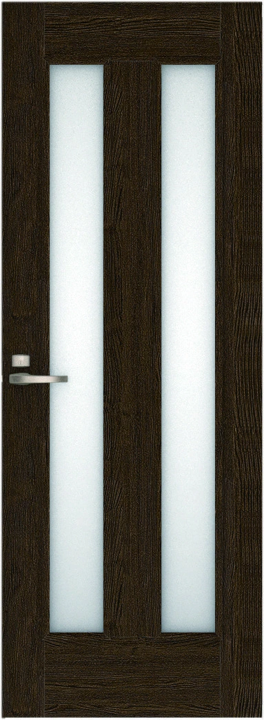 ハピア　パブリック　片開きドア　扉　０６デザイン　７３５幅　２０００高　〈オフブラック〉　左右兼用　（錠付　ピボット丁番）用