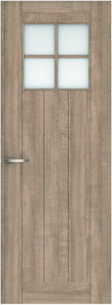 リビングドア　ハピア　片開きドア　扉　１Ｓデザイン　７５５幅　２０００高　〈トープグレー〉　左右兼用　（空錠　Ｎスタンダード丁番）用