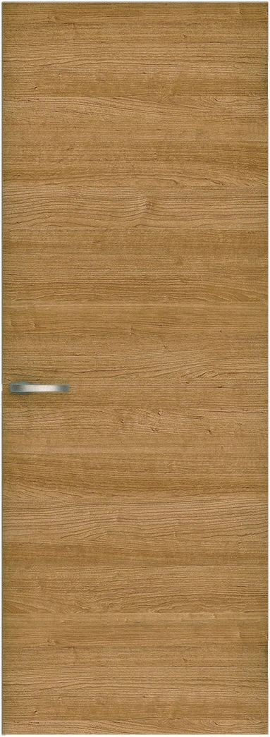 ハピア　戸襖　片開き　扉　Ｕ０デザイン　７８０幅　２０００高　〈ティーブラウン〉　素地タイプ〈白縁〉　右