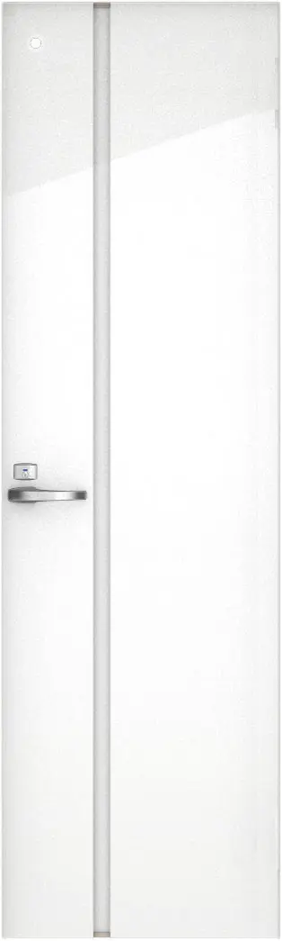 リビングドア　ハピアグロス調　トイレドア　扉　Ｌ８デザイン　７８０幅　２０００高　〈ルミホワイト〉　左右兼用　（錠付　スリム枠丁番）用