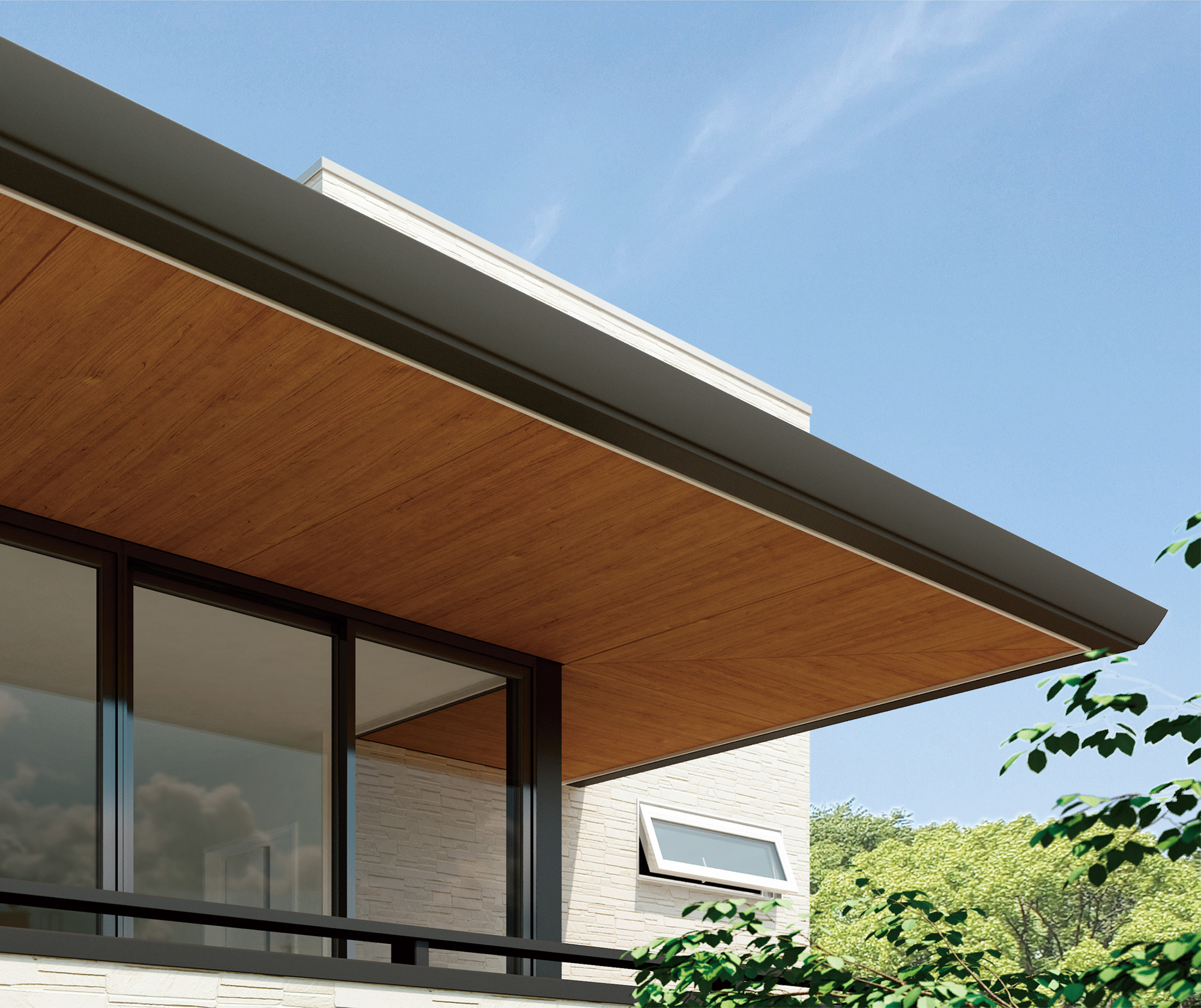 ダイライト軒天 軒天井材 - ダイライト軒天井材 - ダイライト軒天45 - 施工写真 - 施工