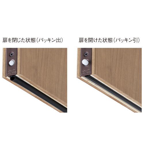 防音建材・音響製品 - OMOIYARI防音ドア - 片開き[G35] - 特長写真