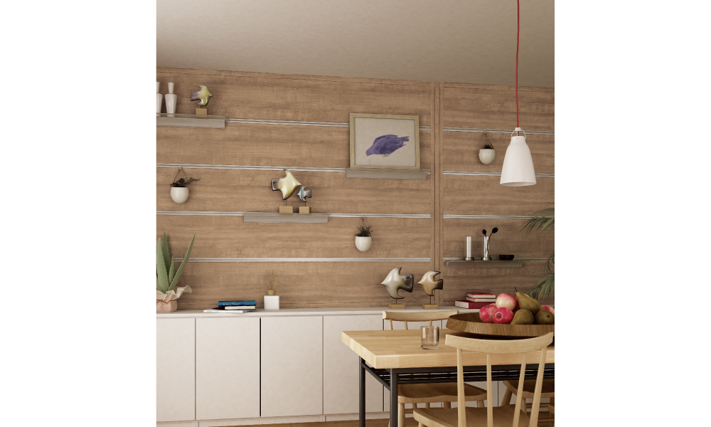 スタイルアート ハンギングタイプ ダイニングプラン〈トープグレー柄〉