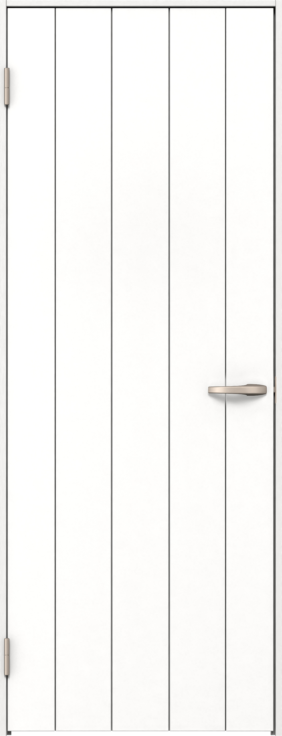 リビングドア　イエリア　片開きドア　扉セット　０Ｓデザイン　８２５幅　２０００高　〈パウダーホワイト柄〉　左開き　空錠　Ｎスタンダード丁番