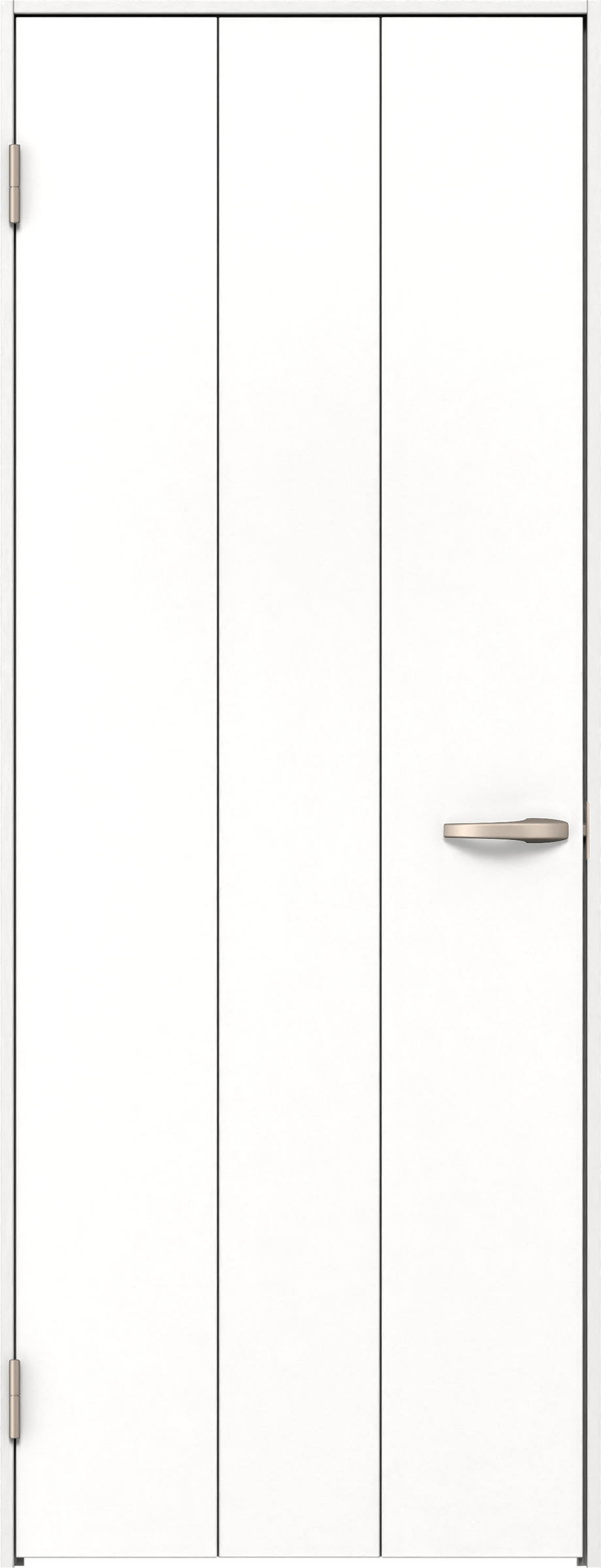 リビングドア　イエリア　片開きドア　扉セット　Ｇ１デザイン　７８０幅　２０００高　〈パウダーホワイト柄〉　左開き　空錠　Ｎスタンダード丁番