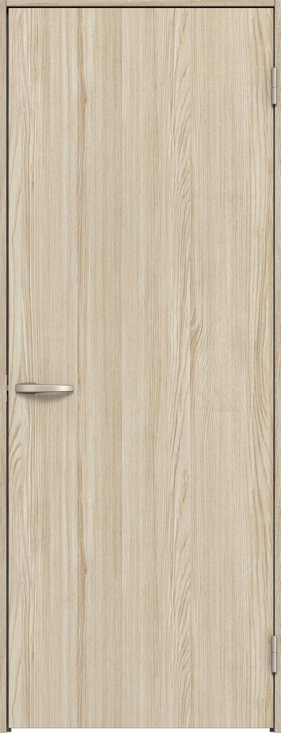 リビングドア　イエリア　片開きドア　扉セット　００デザイン　８５０幅　２０００高　〈ソフトグレージュ柄〉　右開き　空錠　Ｎスタンダード丁番