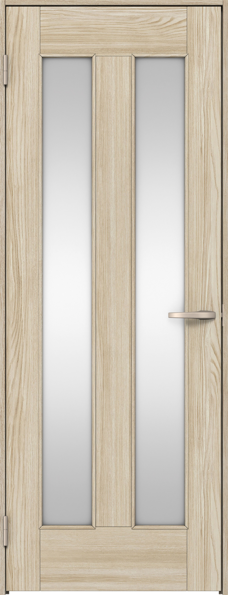 リビングドア　イエリア　片開きドア　扉セット　０６デザイン　８５０幅　２０００高　〈ソフトグレージュ柄〉　左開き　空錠　Ｎスタンダード丁番