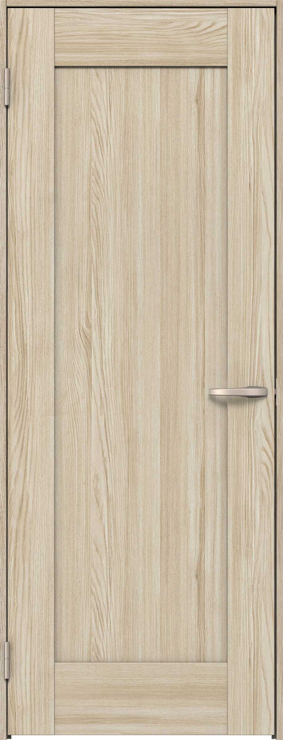 リビングドア　イエリア　片開きドア　扉セット　３８デザイン　８５０幅　２０００高　〈ソフトグレージュ柄〉　左開き　空錠　Ｎスタンダード丁番