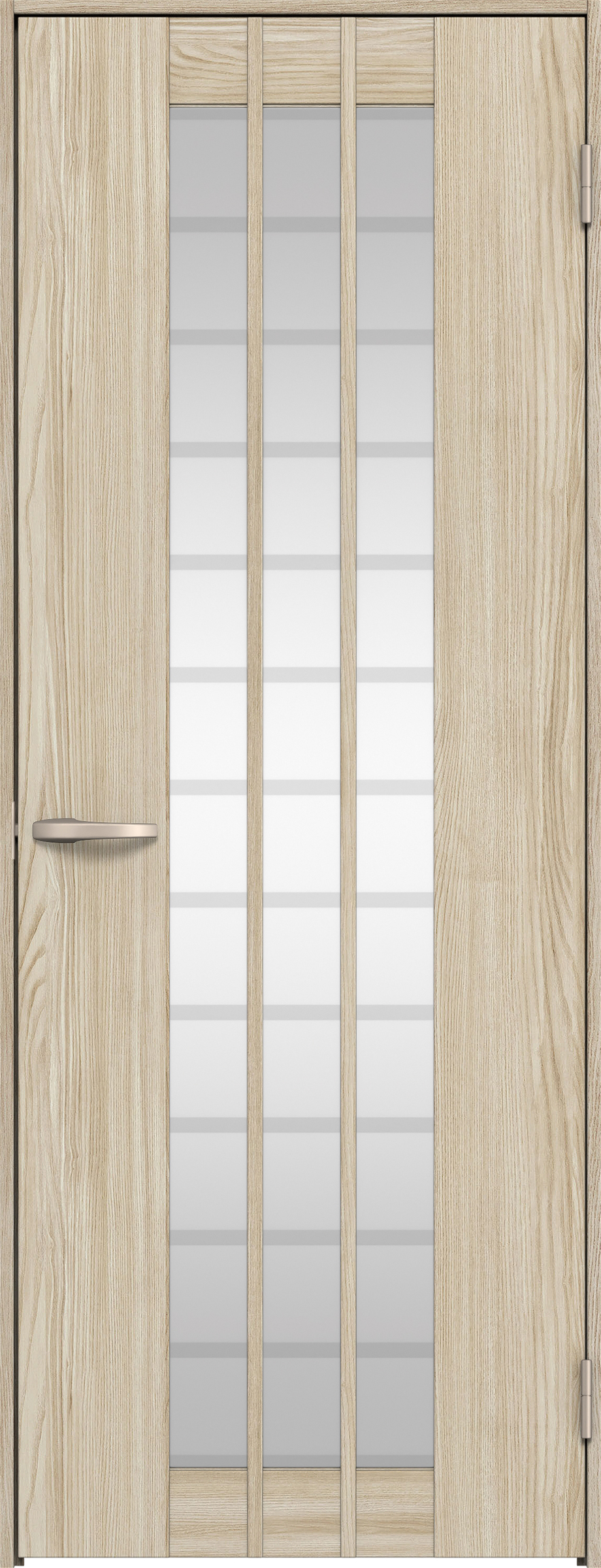 リビングドア　イエリア　片開きドア　扉セット　４Ｓデザイン　７８０幅　２０００高　〈ソフトグレージュ柄〉　右開き　空錠　Ｎスタンダード丁番