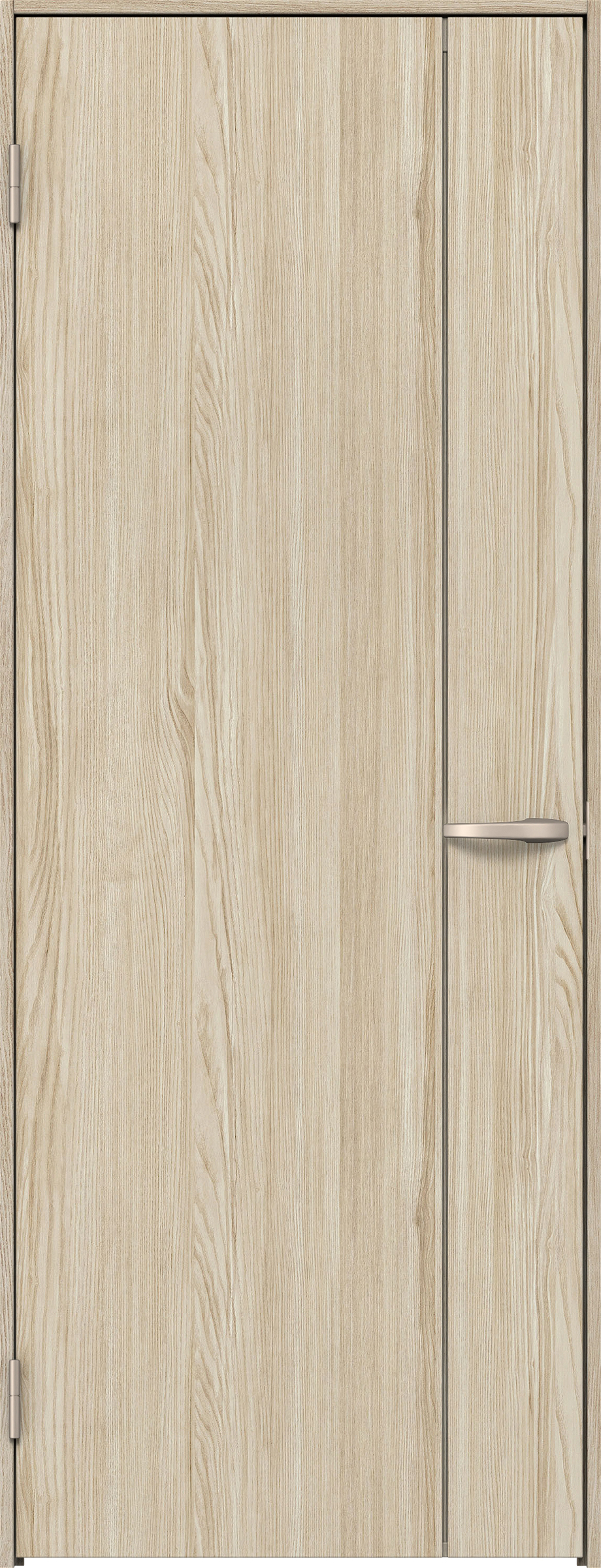 リビングドア　イエリア　片開きドア　扉セット　Ｂ１デザイン　８５０幅　２０００高　〈ソフトグレージュ柄〉　左開き　空錠　Ｎスタンダード丁番