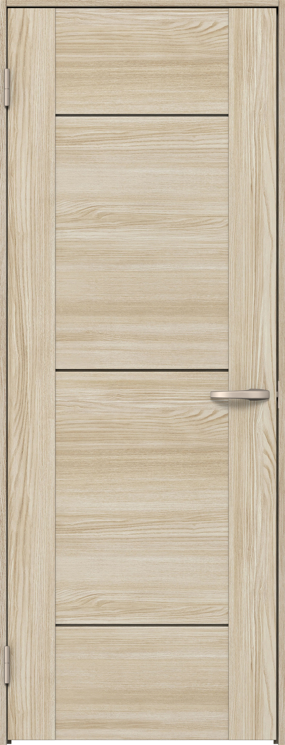 リビングドア　イエリア　片開きドア　扉セット　Ｂ９デザイン　８５０幅　２０００高　〈ソフトグレージュ柄〉　左開き　空錠　Ｎスタンダード丁番