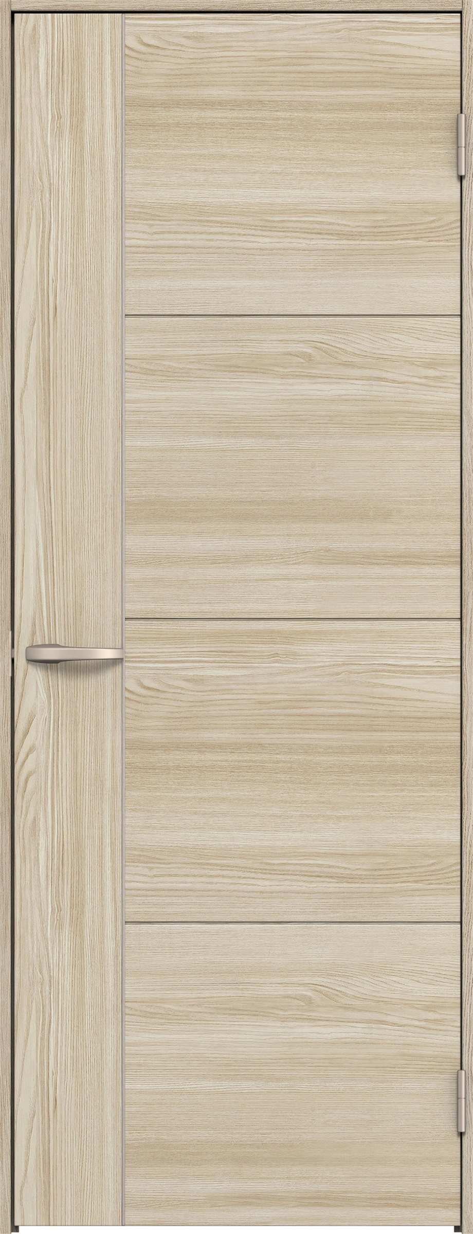 リビングドア　イエリア　片開きドア　扉セット　Ｄ１デザイン　８５０幅　２０００高　〈ソフトグレージュ柄〉　右開き　空錠　Ｎスタンダード丁番