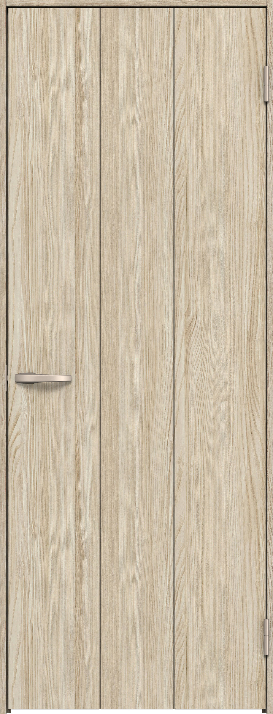 リビングドア　イエリア　片開きドア　扉セット　Ｇ１デザイン　７８０幅　２０００高　〈ソフトグレージュ柄〉　右開き　空錠　Ｎスタンダード丁番