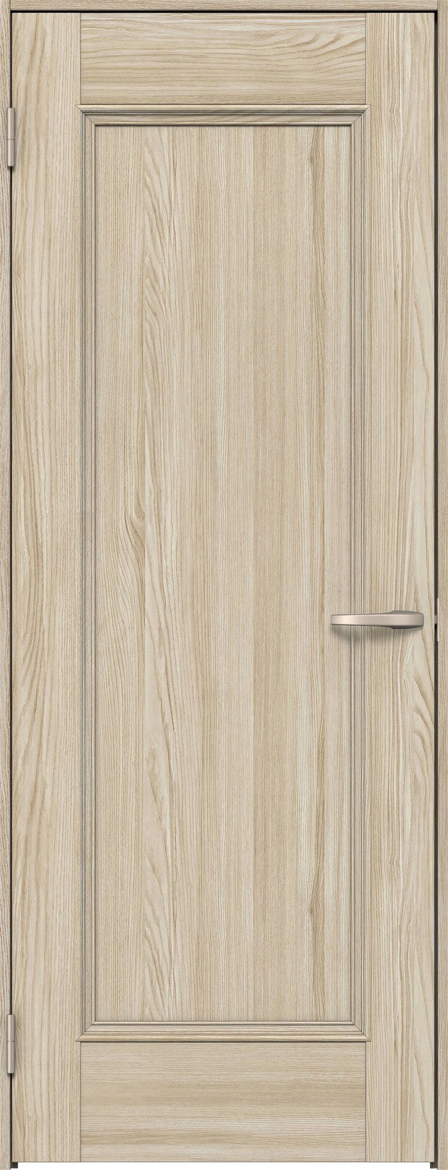 リビングドア　イエリア　片開きドア　扉セット　Ｍ５デザイン　８２５幅　２０００高　〈ソフトグレージュ柄〉　左開き　空錠　Ｎスタンダード丁番