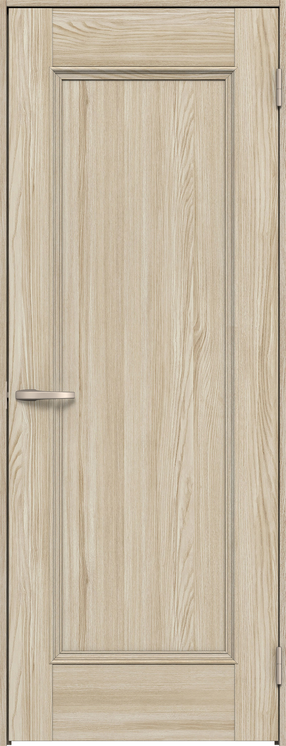 リビングドア　イエリア　片開きドア　扉セット　Ｍ５デザイン　８２５幅　２０００高　〈ソフトグレージュ柄〉　右開き　空錠　Ｎスタンダード丁番