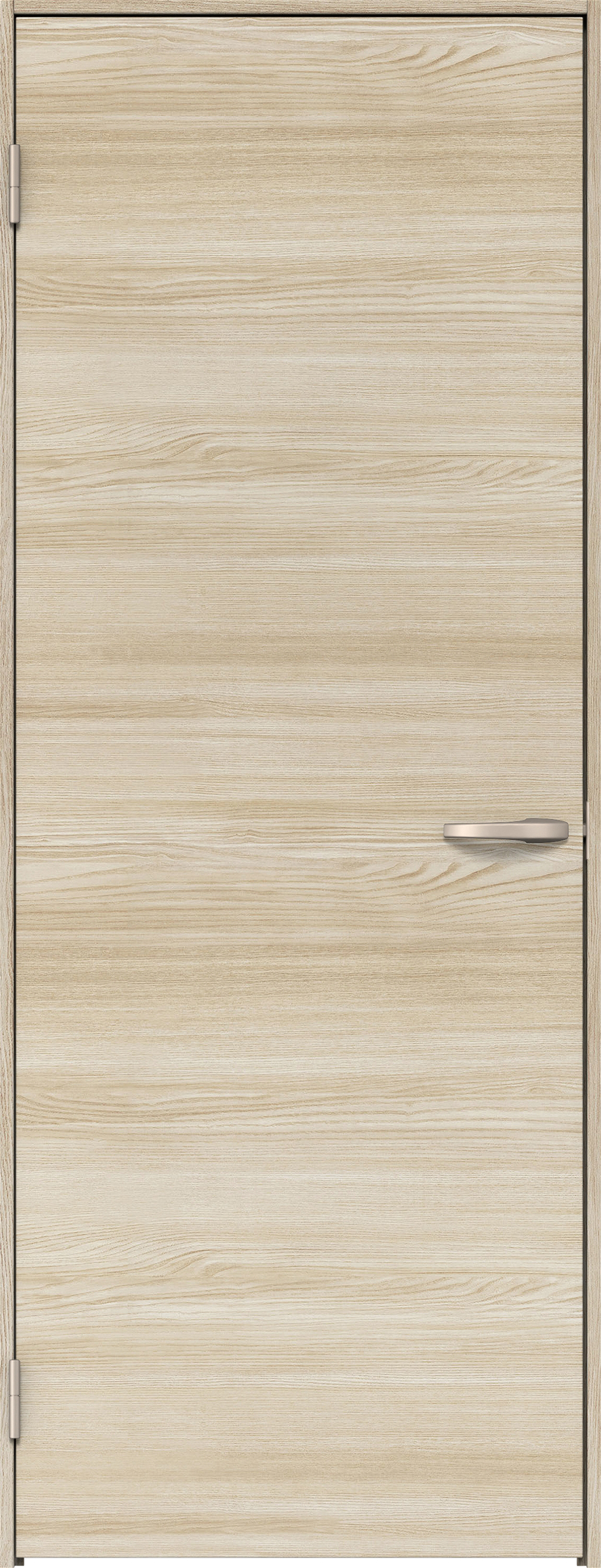 リビングドア　イエリア　片開きドア　扉セット　Ｕ０デザイン　７３５幅　２０００高　〈ソフトグレージュ柄〉　左開き　空錠　Ｎスタンダード丁番