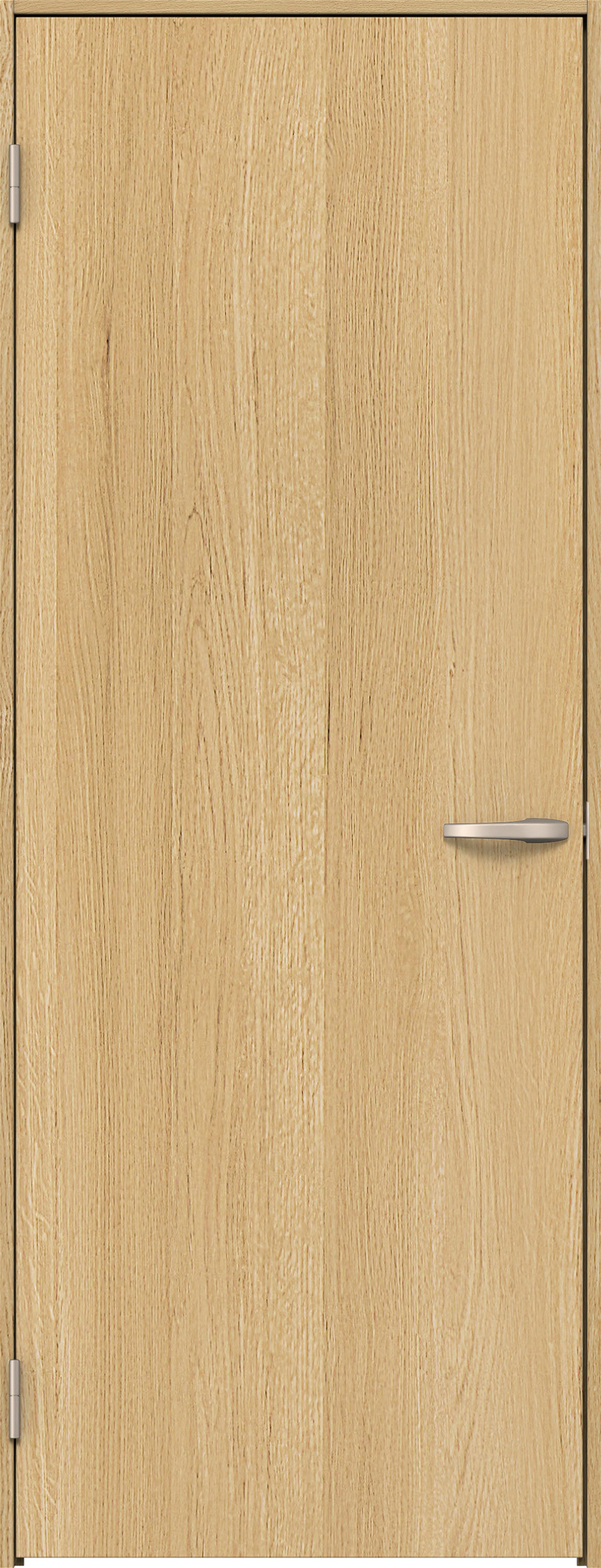 リビングドア　イエリア　片開きドア　扉セット　００デザイン　８２５幅　２０００高　〈ライトオーカー柄〉　左開き　空錠　Ｎスタンダード丁番