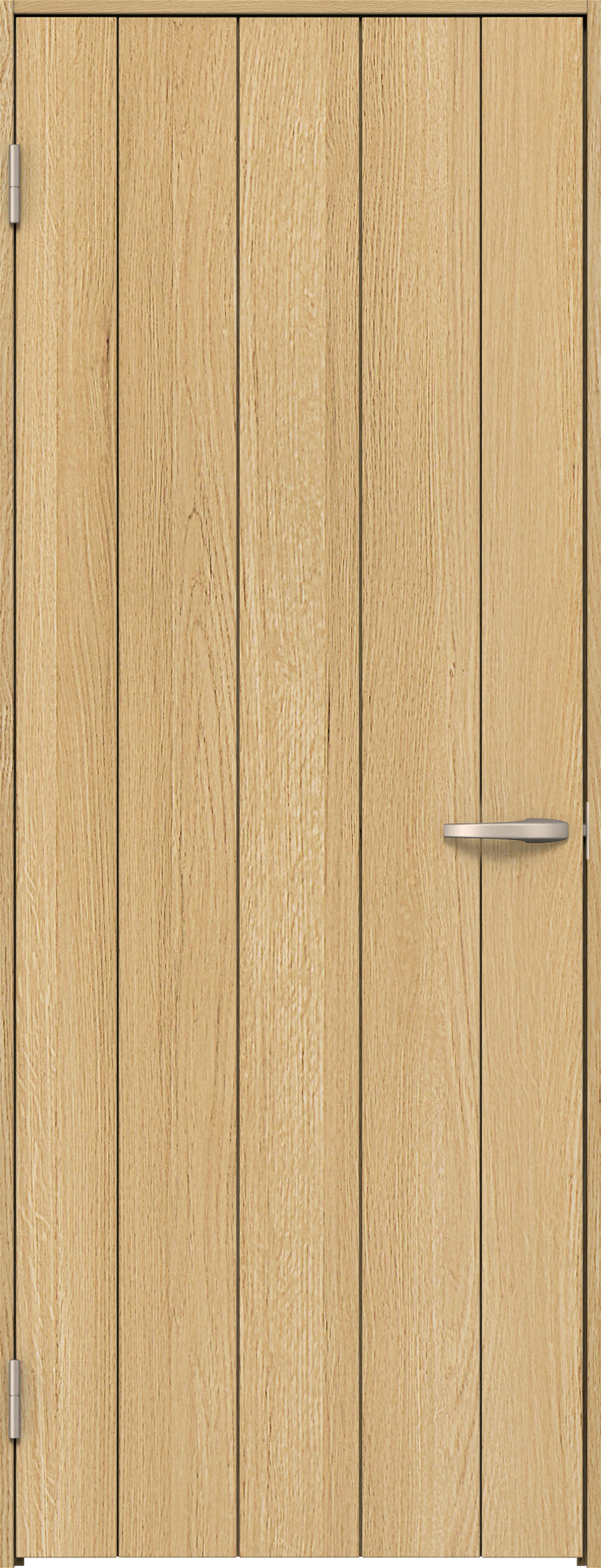 リビングドア　イエリア　片開きドア　扉セット　０Ｓデザイン　８２５幅　２０００高　〈ライトオーカー柄〉　左開き　空錠　Ｎスタンダード丁番