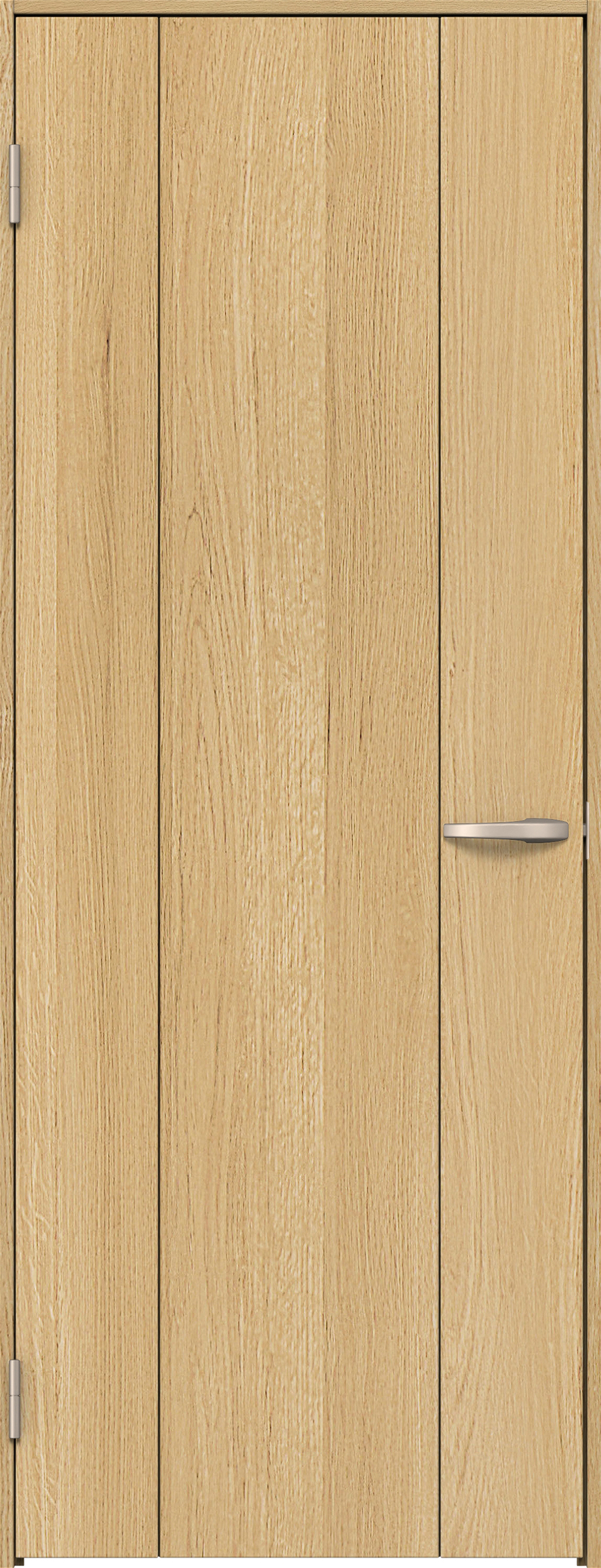 リビングドア　イエリア　片開きドア　扉セット　１Ｐデザイン　８５０幅　２０００高　〈ライトオーカー柄〉　左開き　空錠　Ｎスタンダード丁番