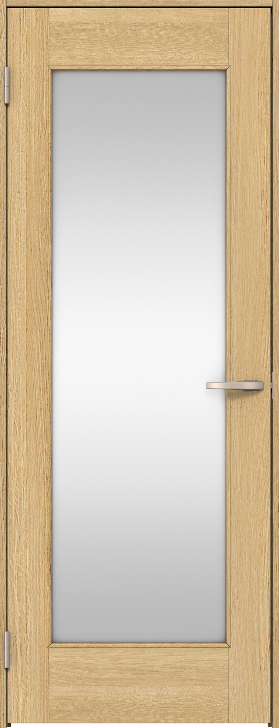 リビングドア　イエリア　片開きドア　扉セット　２１デザイン　８５０幅　２０００高　〈ライトオーカー柄〉　左開き　空錠　Ｎスタンダード丁番