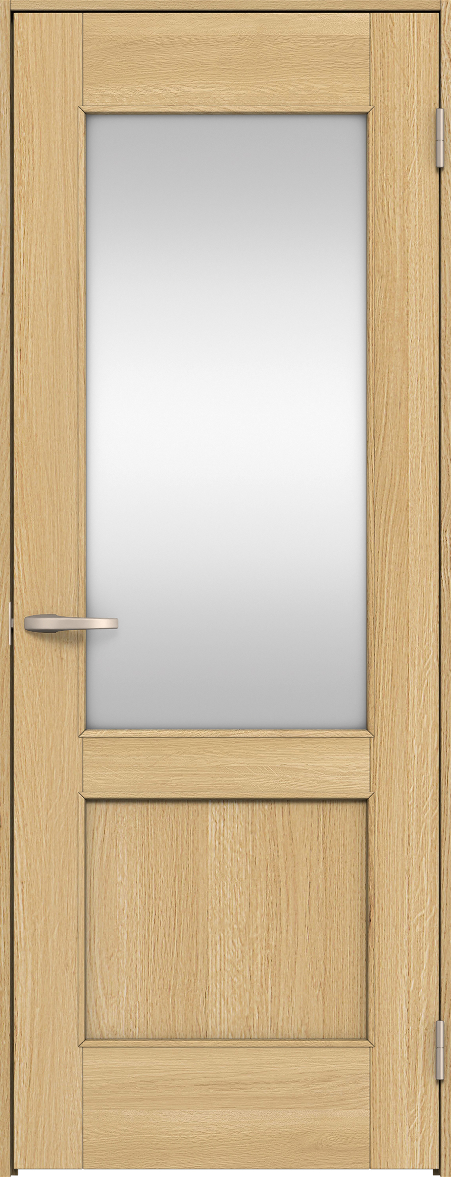 リビングドア　イエリア　片開きドア　扉セット　２６デザイン　７３５幅　２０００高　〈ライトオーカー柄〉　右開き　空錠　Ｎスタンダード丁番