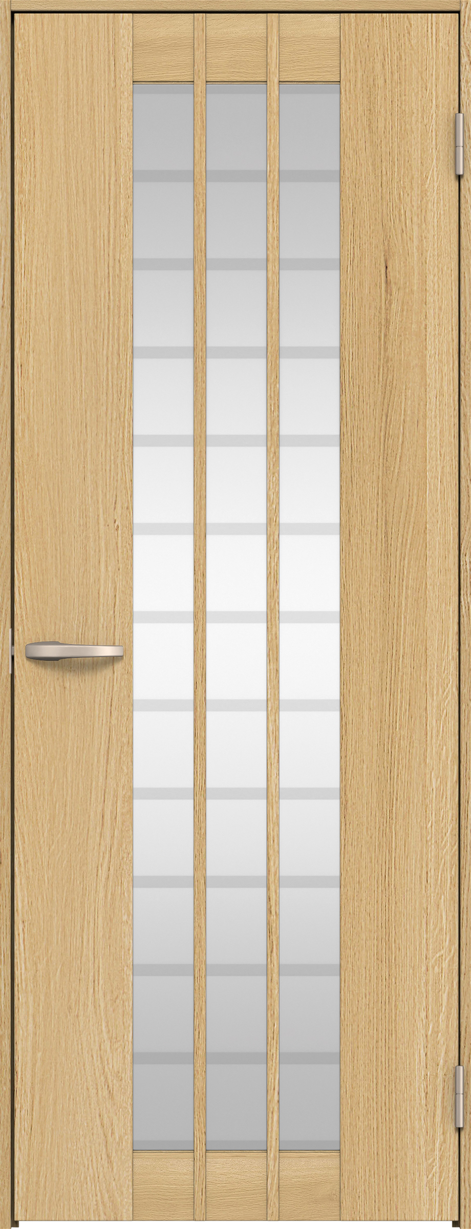 リビングドア　イエリア　片開きドア　扉セット　４Ｓデザイン　８５０幅　２０００高　〈ライトオーカー柄〉　右開き　空錠　Ｎスタンダード丁番