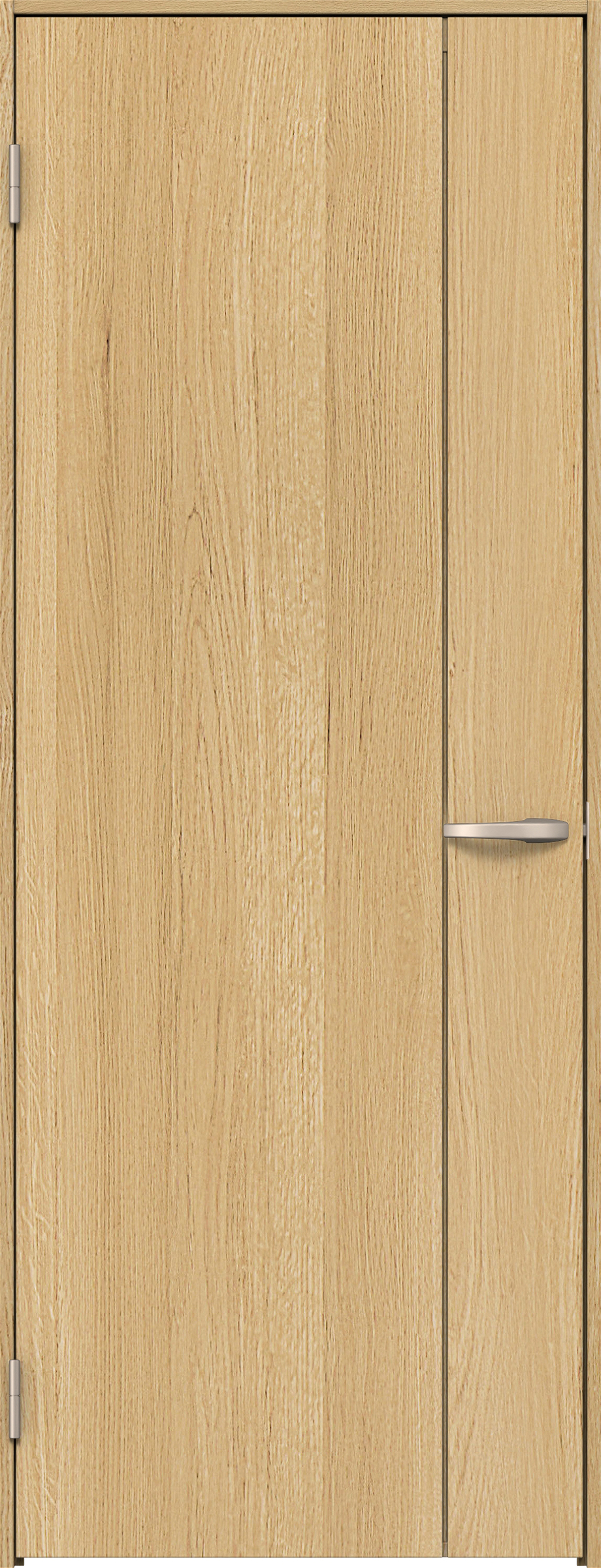 リビングドア　イエリア　片開きドア　扉セット　Ｂ１デザイン　８５０幅　２０００高　〈ライトオーカー柄〉　左開き　空錠　Ｎスタンダード丁番