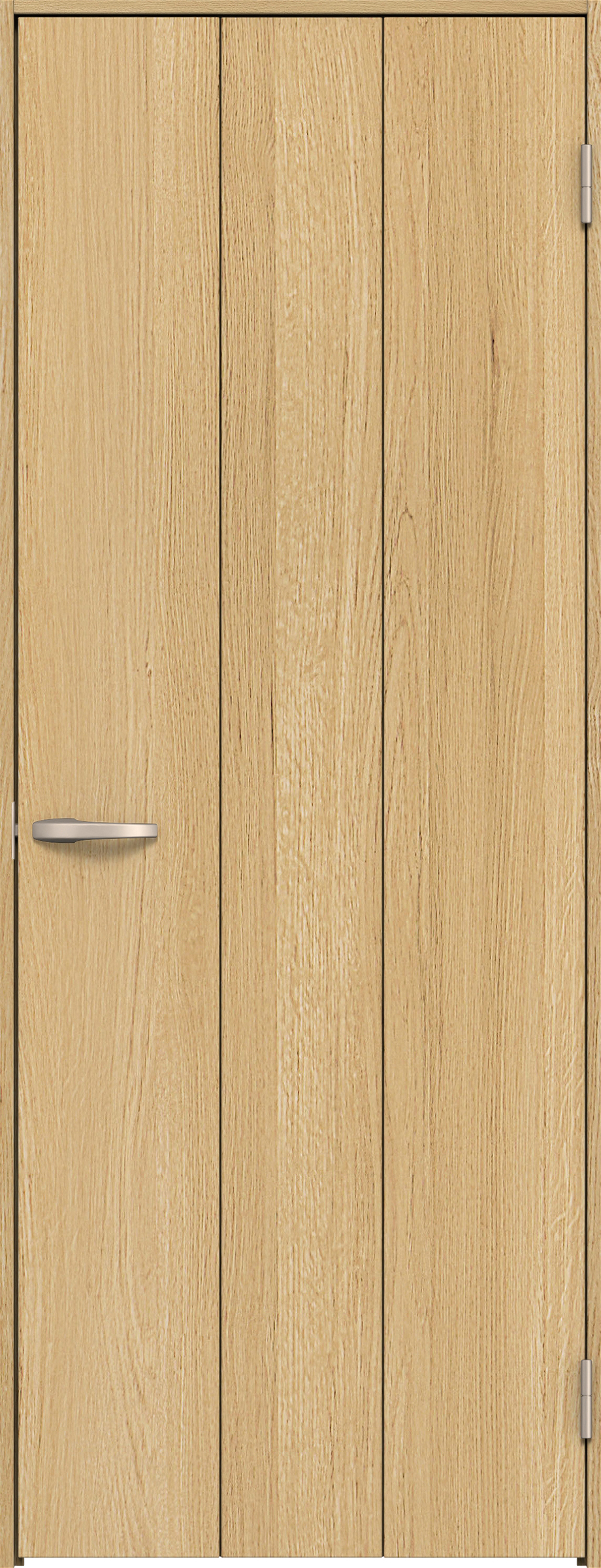 リビングドア　イエリア　片開きドア　扉セット　Ｇ１デザイン　７３５幅　２０００高　〈ライトオーカー柄〉　右開き　空錠　Ｎスタンダード丁番