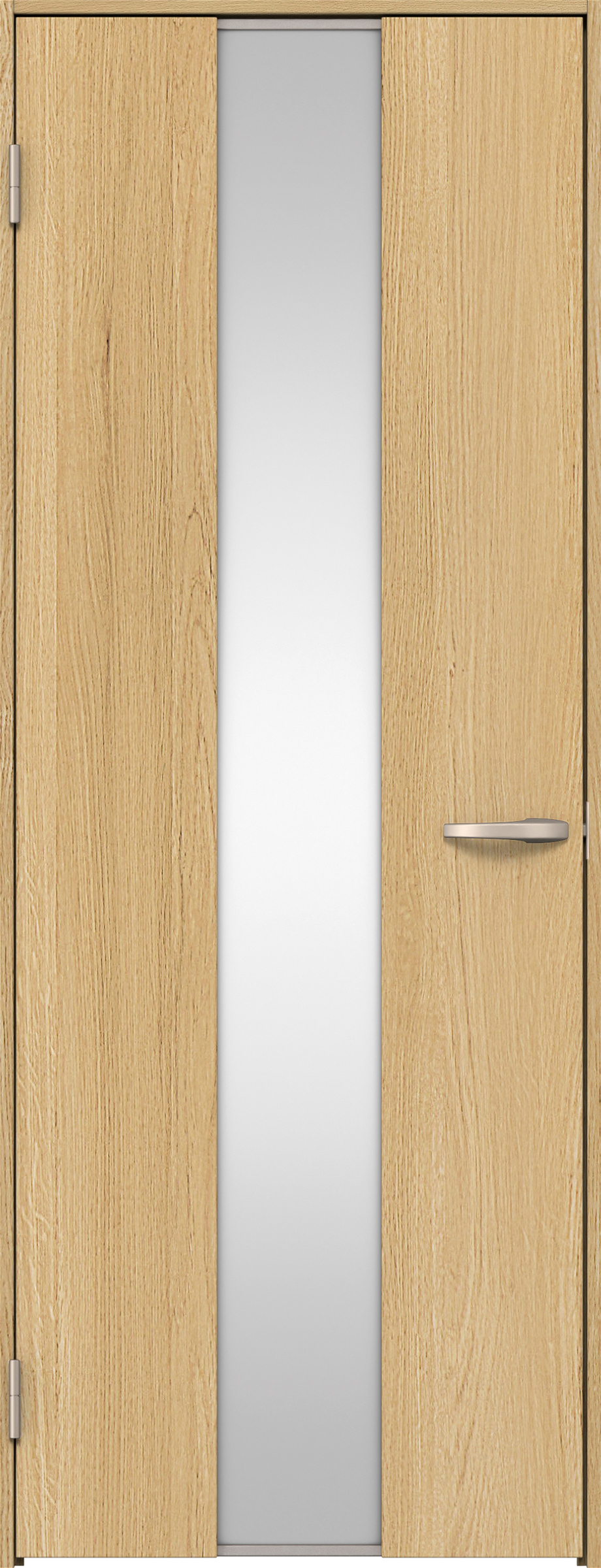 リビングドア　イエリア　片開きドア　扉セット　Ｇ５デザイン　７３５幅　２０００高　〈ライトオーカー柄〉　左開き　空錠　Ｎスタンダード丁番