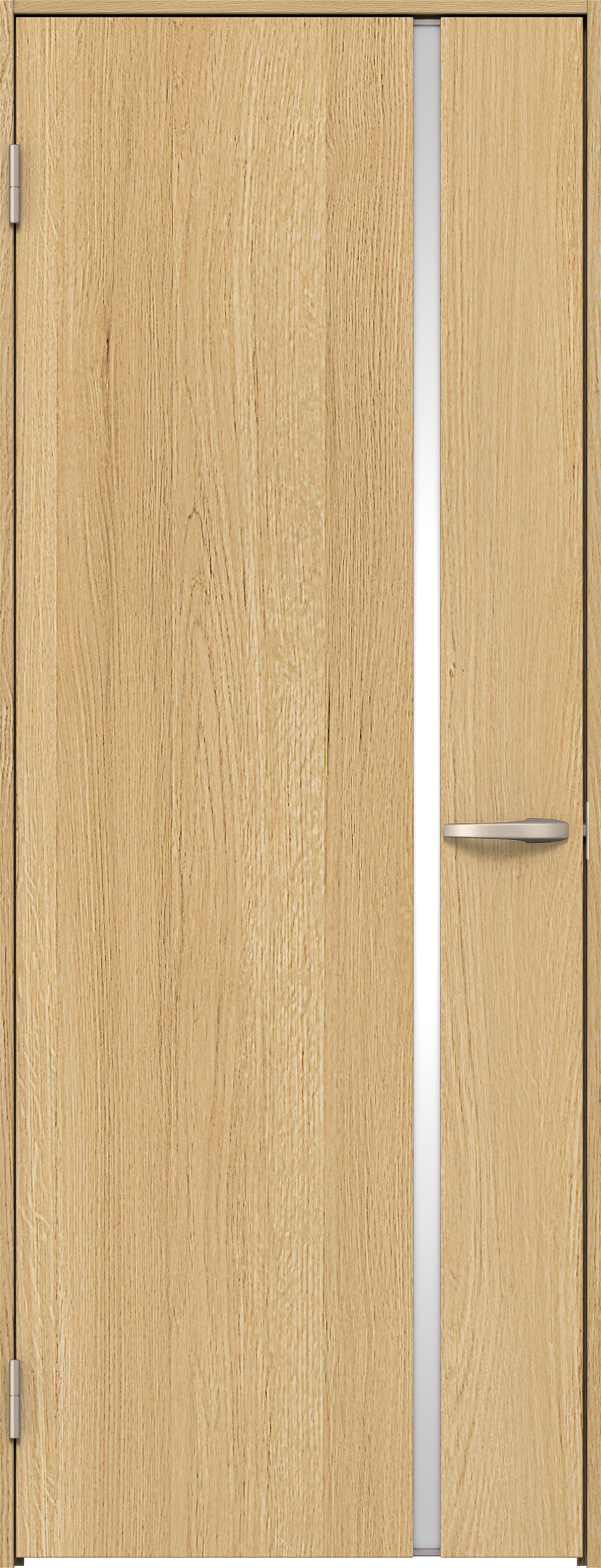 リビングドア　イエリア　片開きドア　扉セット　Ｌ９デザイン　８５０幅　２０００高　〈ライトオーカー柄〉　左開き　空錠　Ｎスタンダード丁番