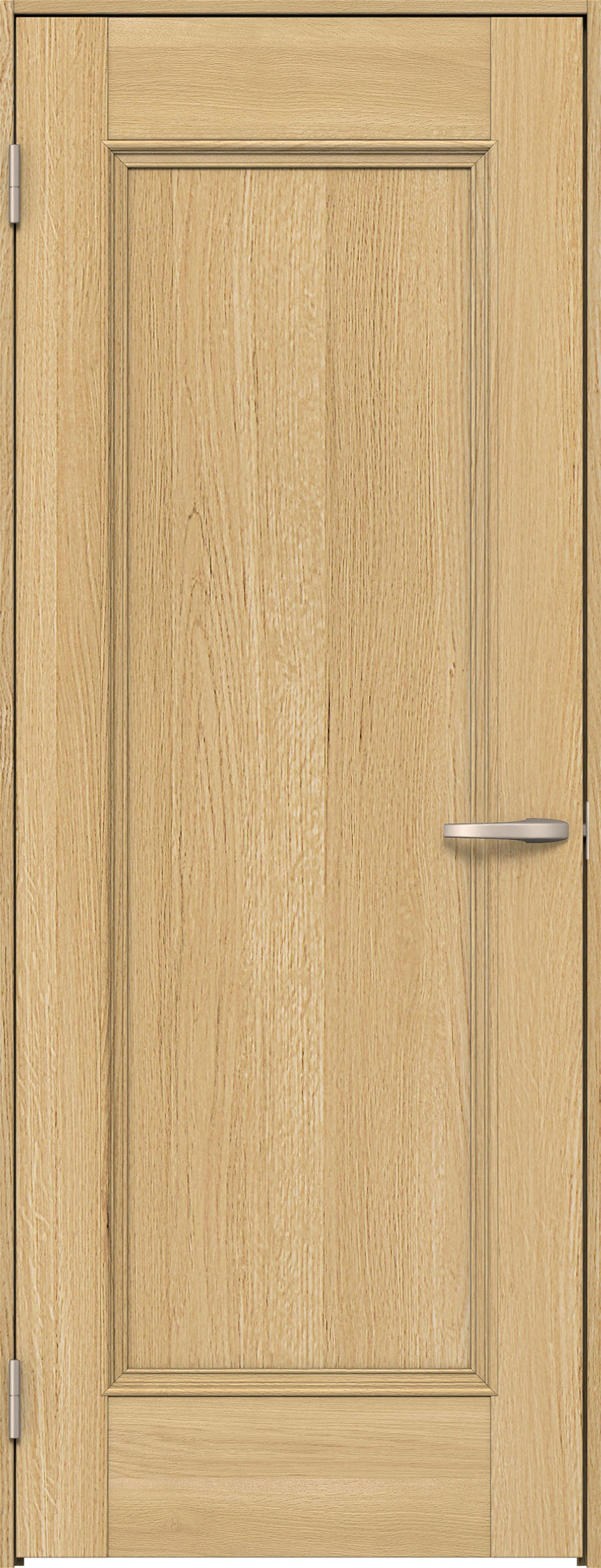 リビングドア　イエリア　片開きドア　扉セット　Ｍ５デザイン　８２５幅　２０００高　〈ライトオーカー柄〉　左開き　空錠　Ｎスタンダード丁番