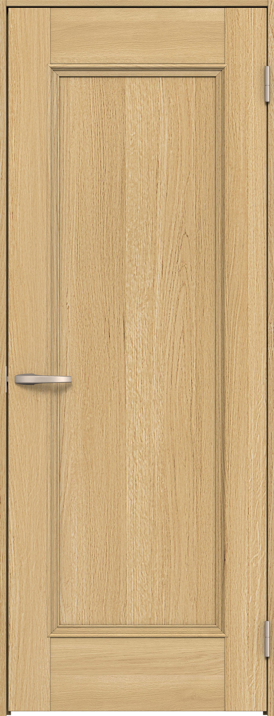 リビングドア　イエリア　片開きドア　扉セット　Ｍ５デザイン　８２５幅　２０００高　〈ライトオーカー柄〉　右開き　空錠　Ｎスタンダード丁番