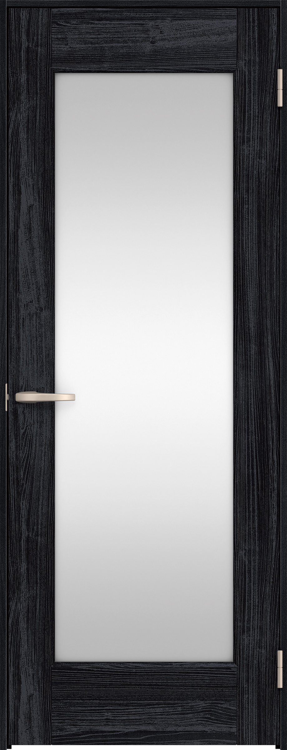 リビングドア　イエリア　片開きドア　扉セット　２１デザイン　８２５幅　２０００高　〈モスブラック柄〉　右開き　空錠　Ｎスタンダード丁番