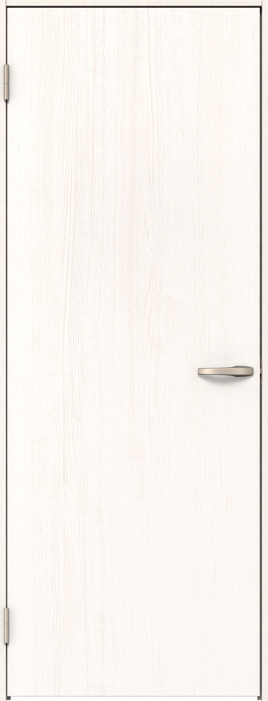 リビングドア　イエリア　片開きドア　扉セット　００デザイン　７３５幅　２０００高　〈ネオホワイト柄〉　左開き　空錠　Ｎスタンダード丁番