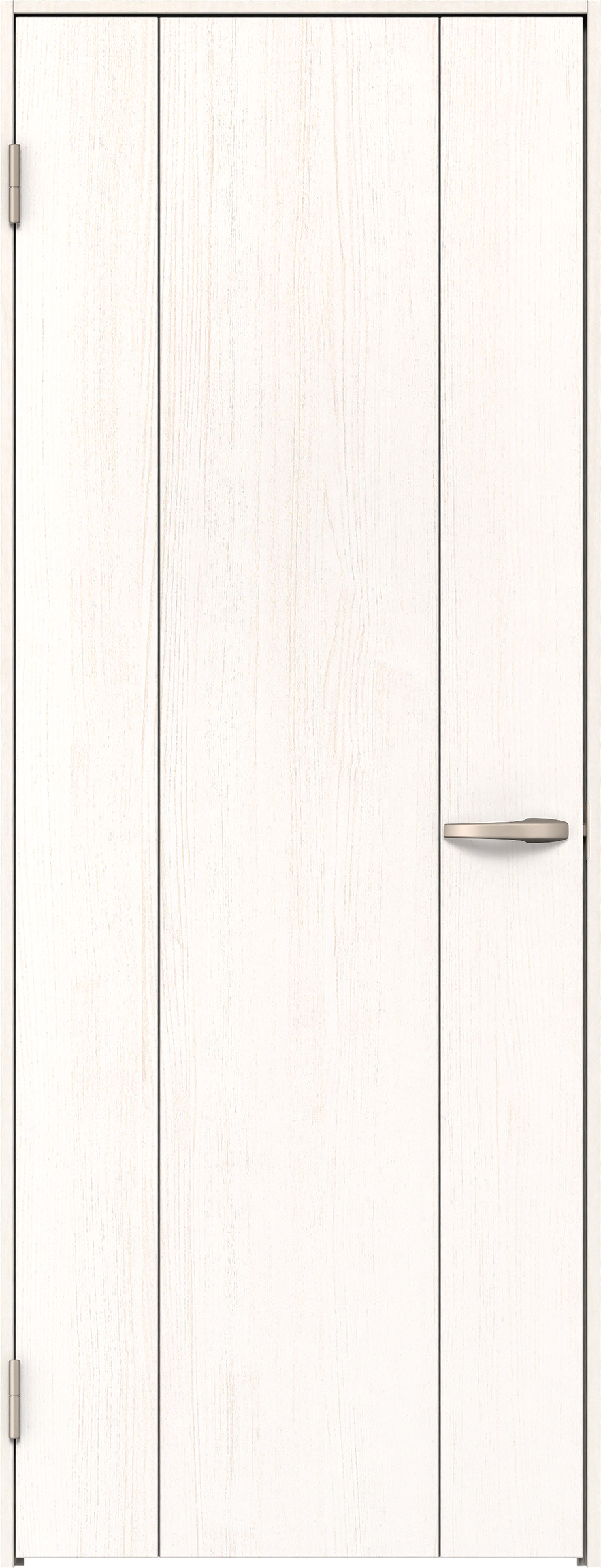 リビングドア　イエリア　片開きドア　扉セット　１Ｐデザイン　８２５幅　２０００高　〈ネオホワイト柄〉　左開き　空錠　Ｎスタンダード丁番