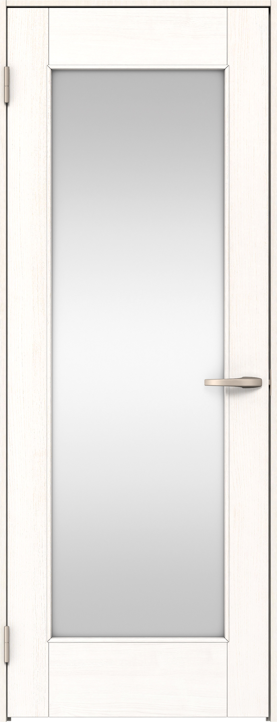 リビングドア　イエリア　片開きドア　扉セット　２１デザイン　８５０幅　２０００高　〈ネオホワイト柄〉　左開き　空錠　Ｎスタンダード丁番