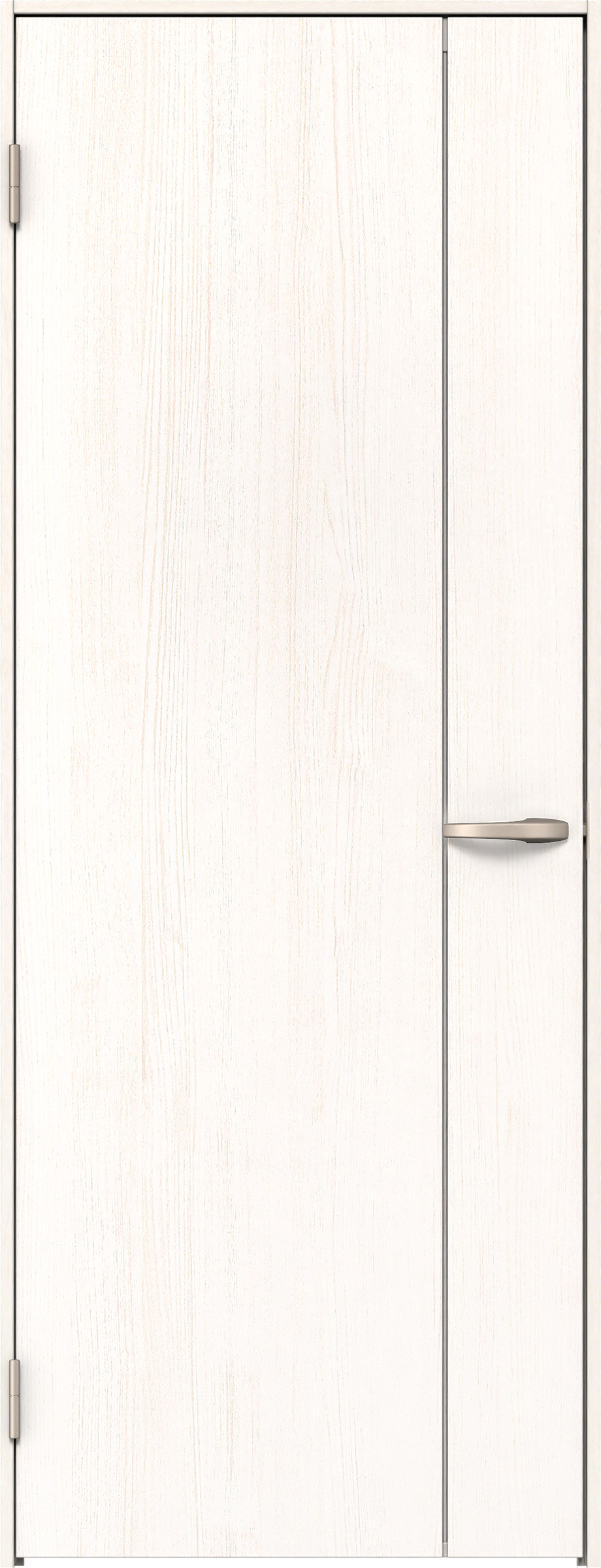 リビングドア　イエリア　片開きドア　扉セット　Ｂ１デザイン　８２５幅　２０００高　〈ネオホワイト柄〉　左開き　空錠　Ｎスタンダード丁番