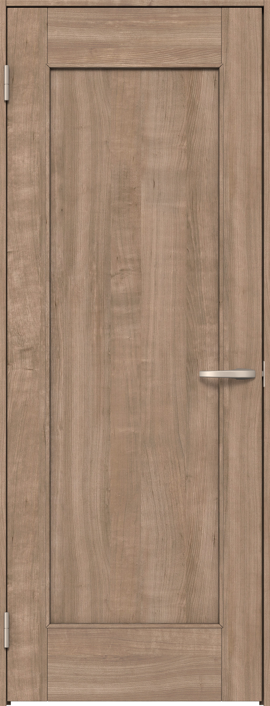 リビングドア　イエリア　片開きドア　扉セット　０１デザイン　７５５幅　２０００高　〈トープグレー柄〉　左開き　空錠　Ｎスタンダード丁番