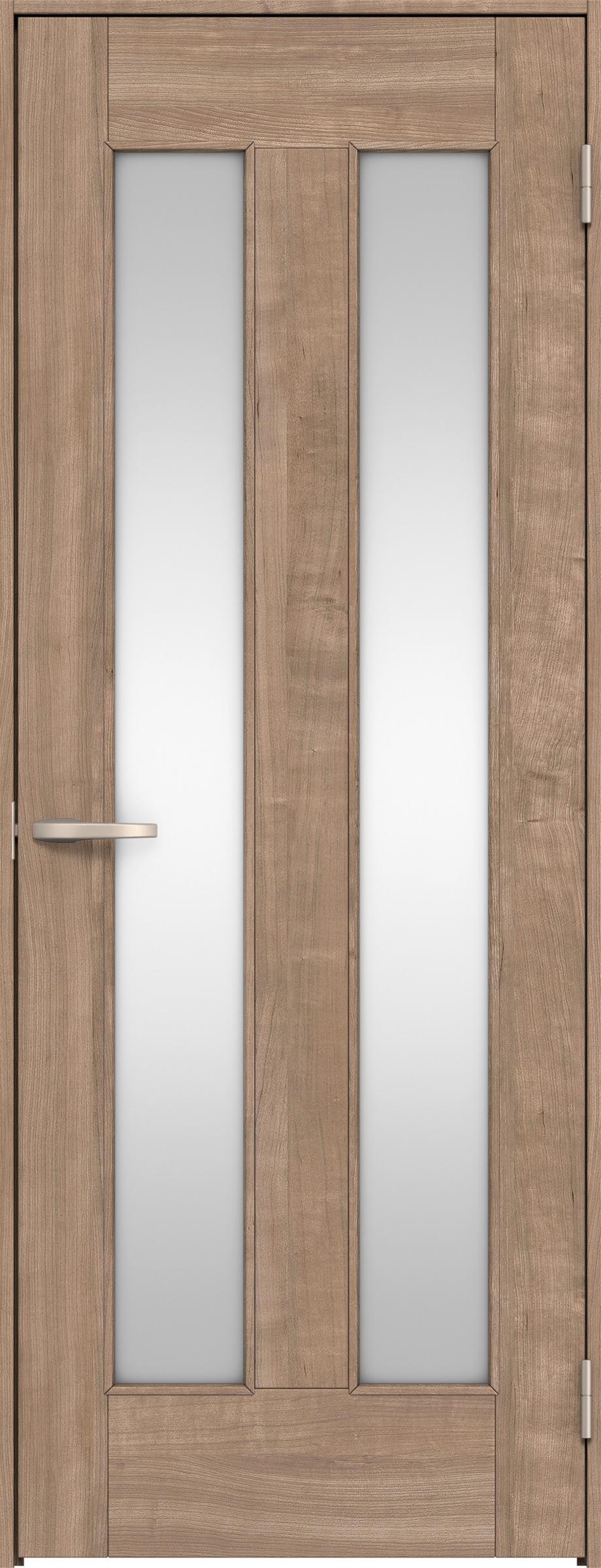 リビングドア　イエリア　片開きドア　扉セット　０６デザイン　７５５幅　２０００高　〈トープグレー柄〉　右開き　空錠　Ｎスタンダード丁番