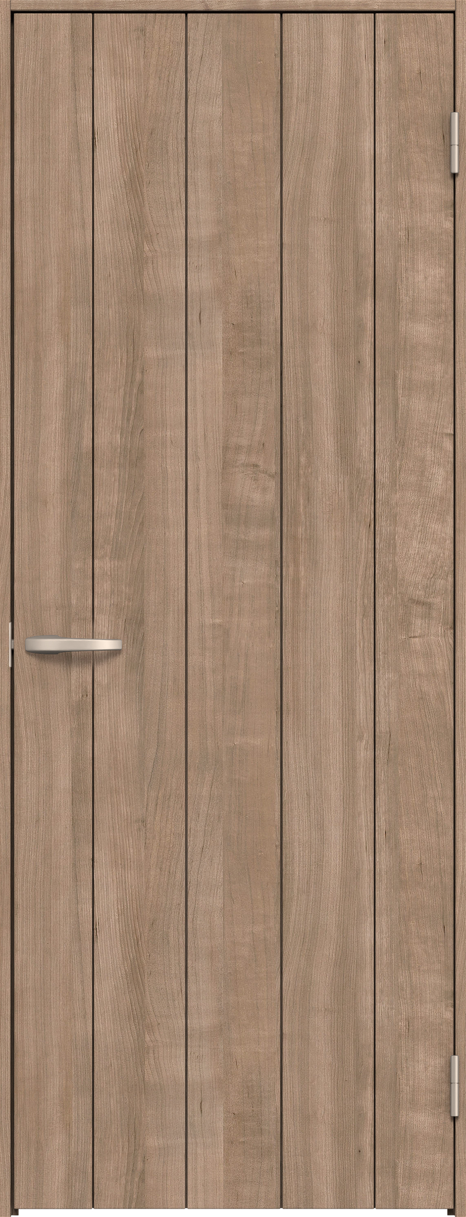 リビングドア　イエリア　片開きドア　扉セット　０Ｓデザイン　８２５幅　２０００高　〈トープグレー柄〉　右開き　空錠　Ｎスタンダード丁番