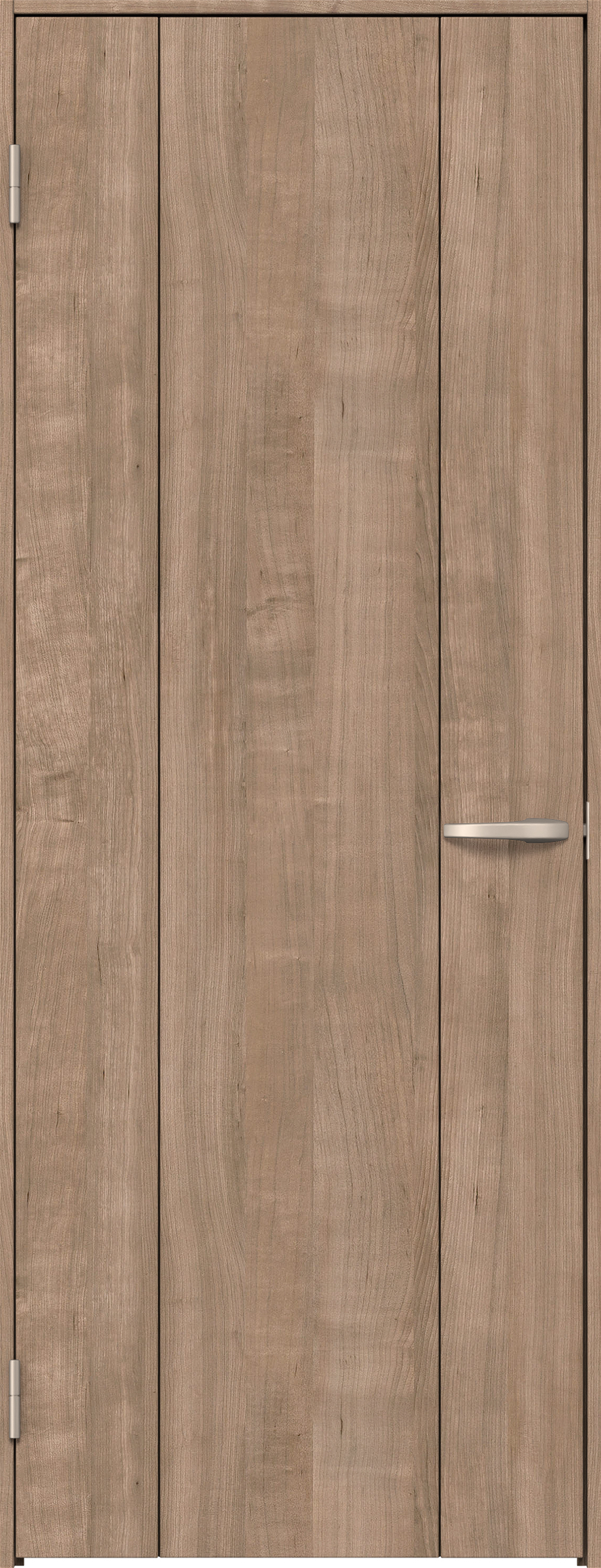 リビングドア　イエリア　片開きドア　扉セット　１Ｐデザイン　７５５幅　２０００高　〈トープグレー柄〉　左開き　空錠　Ｎスタンダード丁番