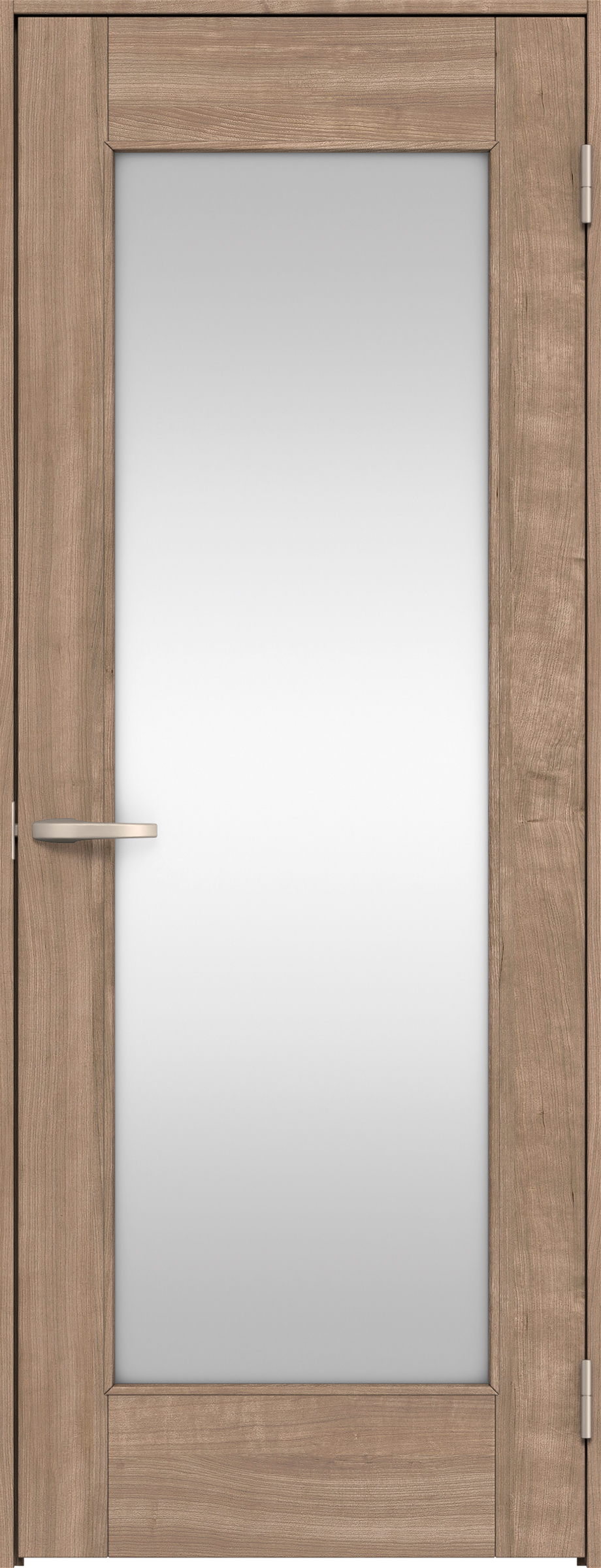 リビングドア　イエリア　片開きドア　扉セット　２１デザイン　７３５幅　２０００高　〈トープグレー柄〉　右開き　空錠　Ｎスタンダード丁番