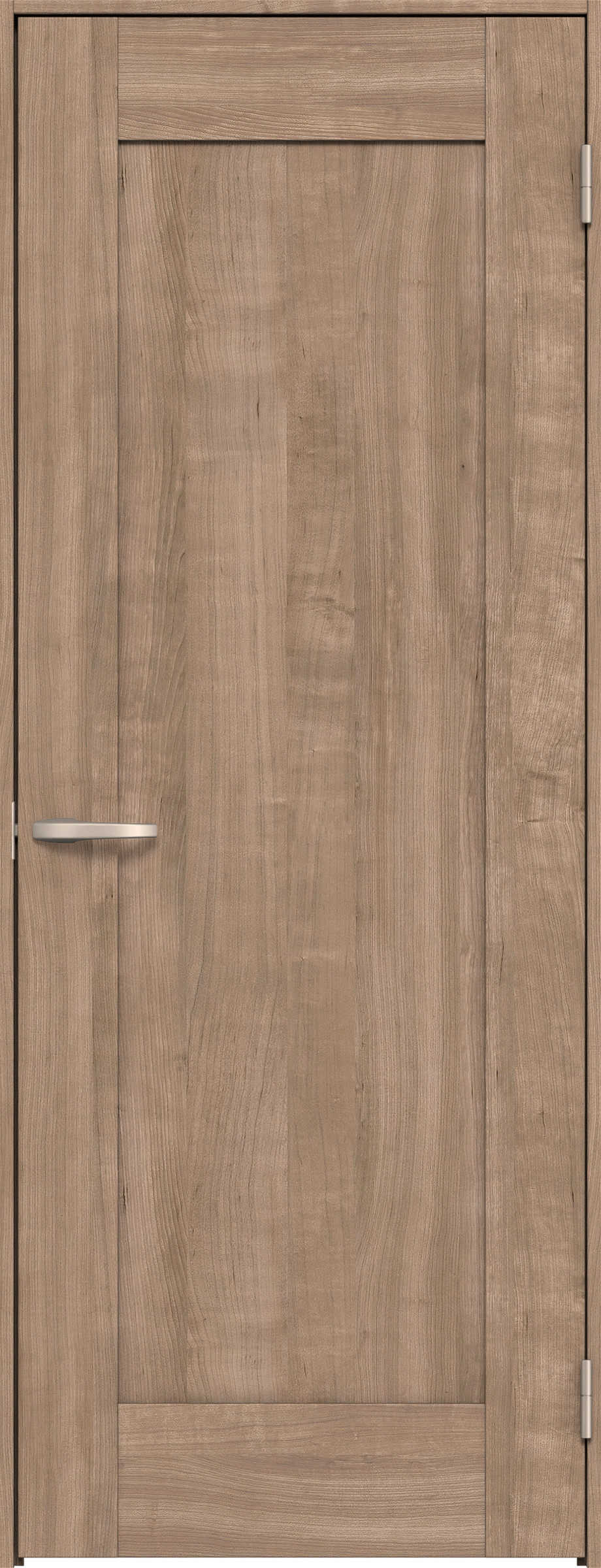 リビングドア　イエリア　片開きドア　扉セット　３８デザイン　８５０幅　２０００高　〈トープグレー柄〉　右開き　空錠　Ｎスタンダード丁番