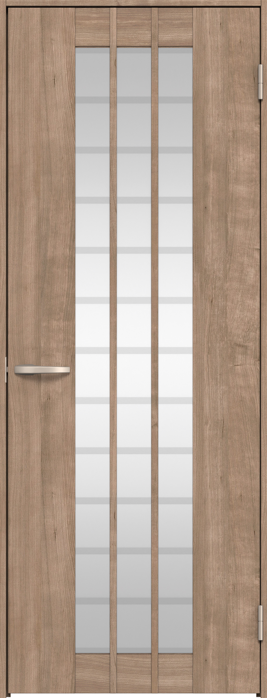 リビングドア　イエリア　片開きドア　扉セット　４Ｓデザイン　８２５幅　２０００高　〈トープグレー柄〉　右開き　空錠　Ｎスタンダード丁番