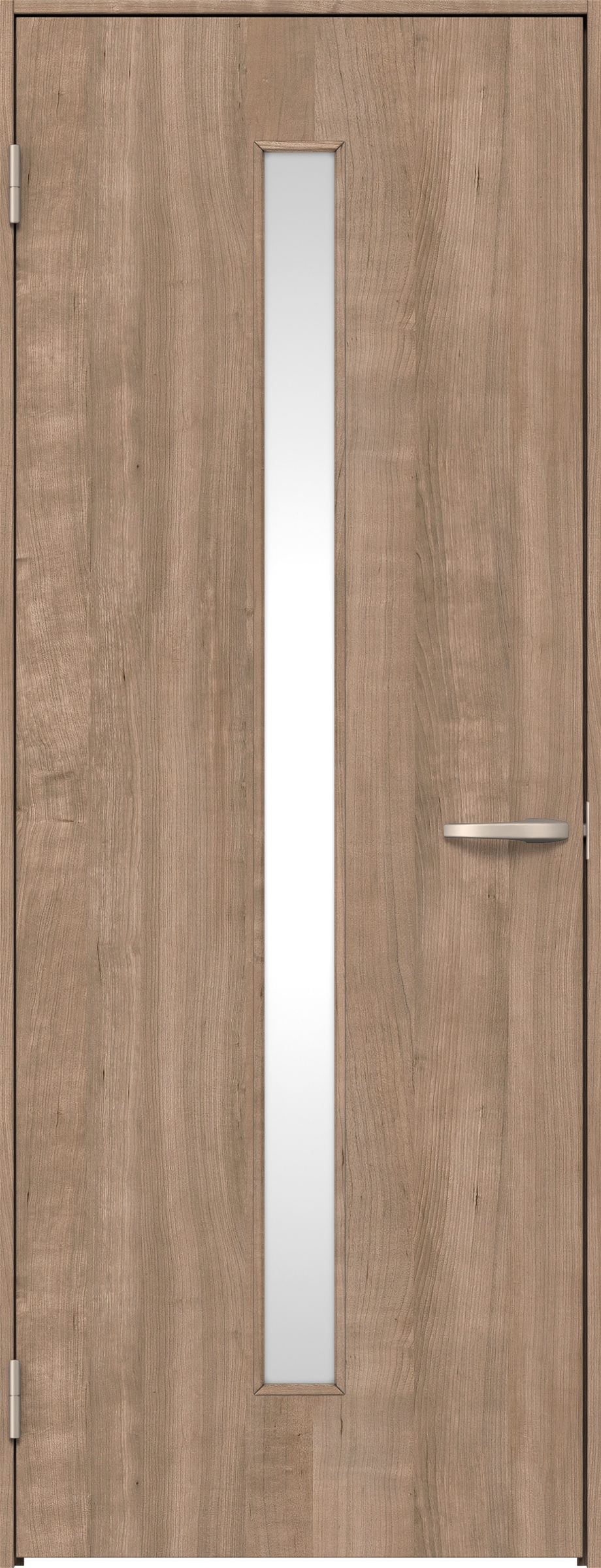 リビングドア　イエリア　片開きドア　扉セット　Ｃ４デザイン　８２５幅　２０００高　〈トープグレー柄〉　左開き　空錠　Ｎスタンダード丁番