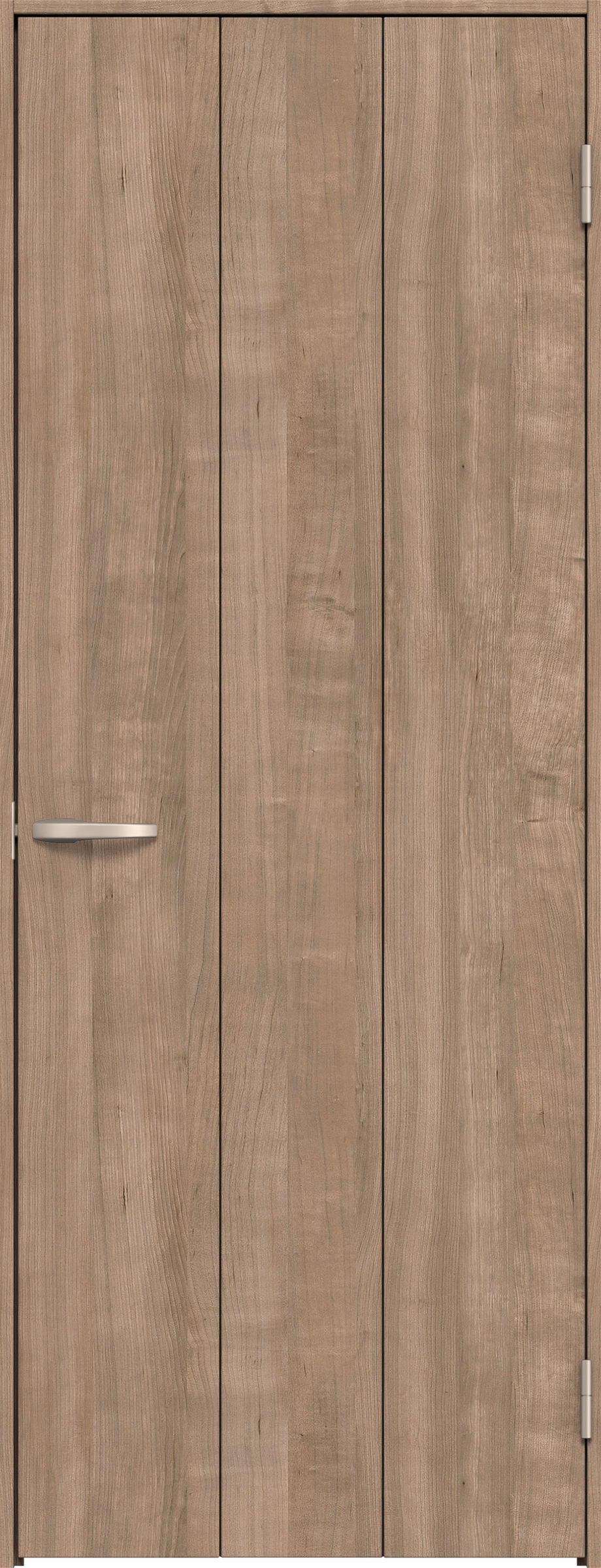 リビングドア　イエリア　片開きドア　扉セット　Ｇ１デザイン　７３５幅　２０００高　〈トープグレー柄〉　右開き　空錠　Ｎスタンダード丁番