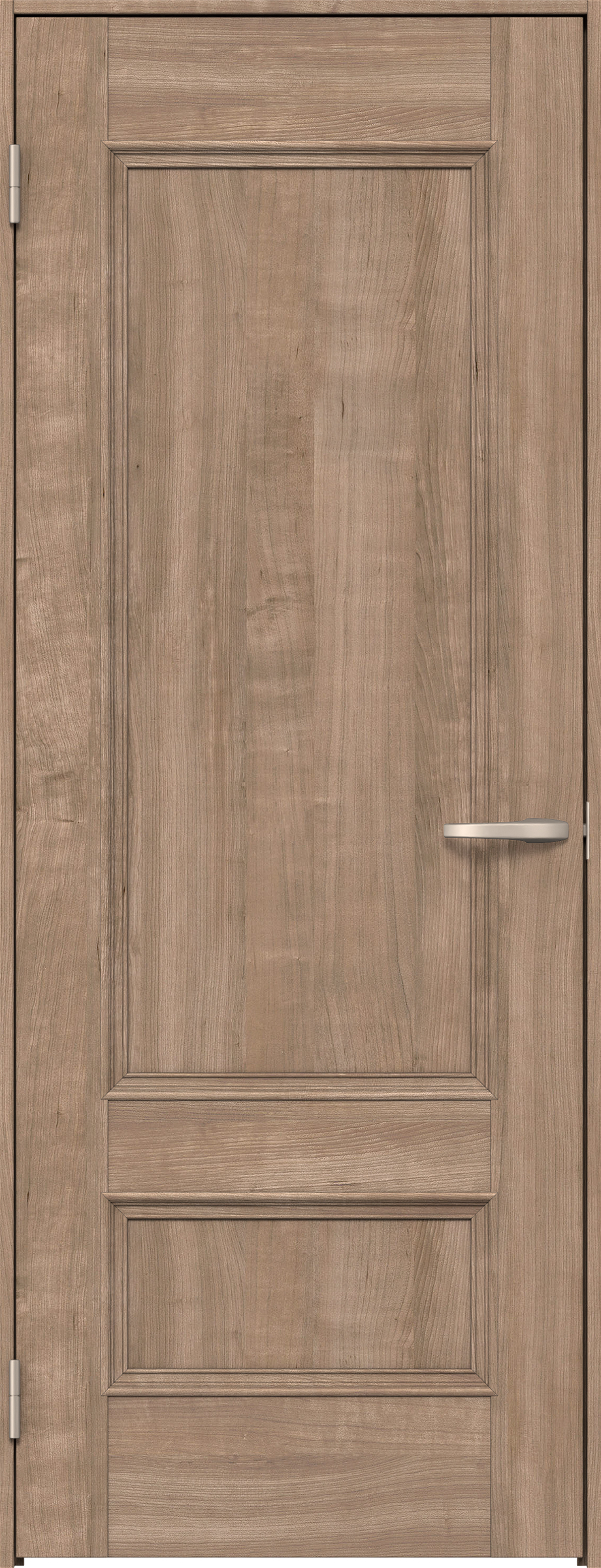 リビングドア　イエリア　片開きドア　扉セット　Ｍ１デザイン　８５０幅　２０００高　〈トープグレー柄〉　左開き　空錠　Ｎスタンダード丁番