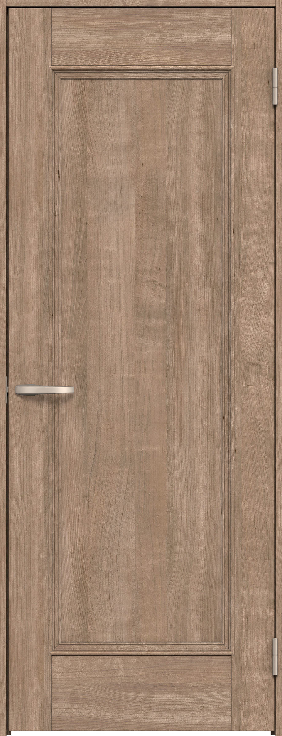 リビングドア　イエリア　片開きドア　扉セット　Ｍ５デザイン　８５０幅　２０００高　〈トープグレー柄〉　右開き　空錠　Ｎスタンダード丁番